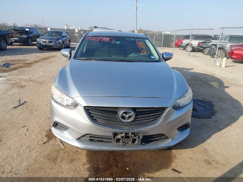 2016 Mazda Mazda6 I Sport VIN: JM1GJ1U52G1406986 Lot: 41531980