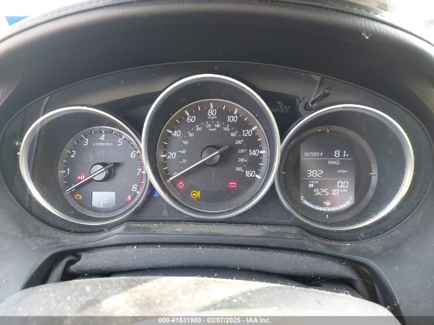 2016 Mazda Mazda6 I Sport VIN: JM1GJ1U52G1406986 Lot: 41531980