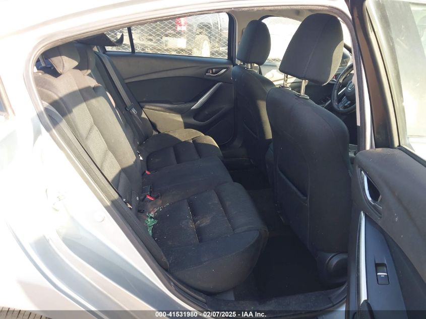 2016 Mazda Mazda6 I Sport VIN: JM1GJ1U52G1406986 Lot: 41531980