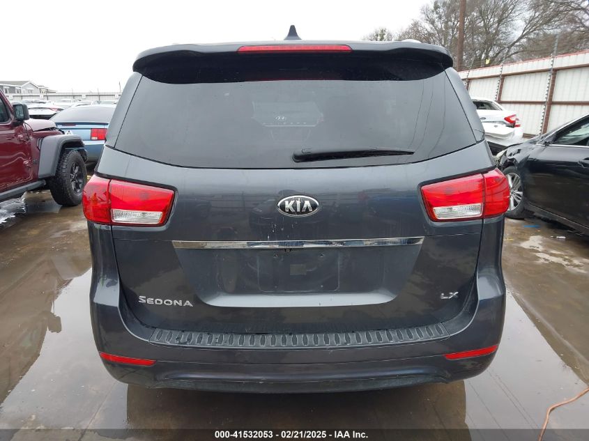 2015 Kia Sedona Lx VIN: KNDMB5C17F6042510 Lot: 41532053