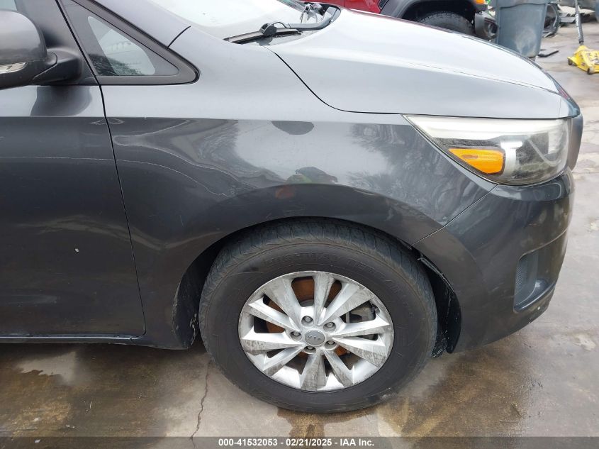 2015 Kia Sedona Lx VIN: KNDMB5C17F6042510 Lot: 41532053