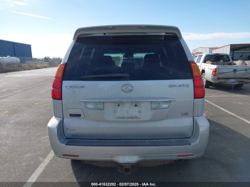 2006 Lexus Gx 470 VIN: JTJBT20X560119886 Lot: 41532202