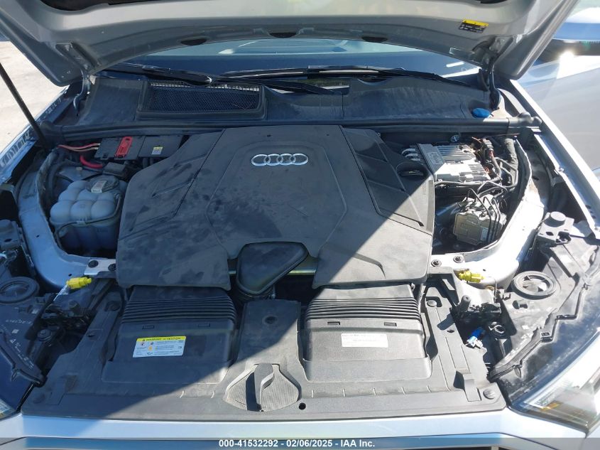 2022 Audi Q7 Premium Plus 55 Tfsi Quattro Tiptronic VIN: WA1LXBF72ND010211 Lot: 41532292