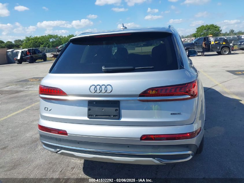 2022 Audi Q7 Premium Plus 55 Tfsi Quattro Tiptronic VIN: WA1LXBF72ND010211 Lot: 41532292