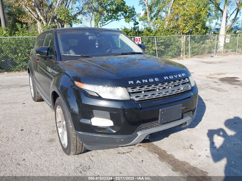2013 Land Rover Range Rover Evoque Pure VIN: SALVR2BG2DH747498 Lot: 41532334