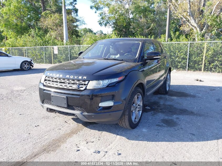 2013 Land Rover Range Rover Evoque Pure VIN: SALVR2BG2DH747498 Lot: 41532334
