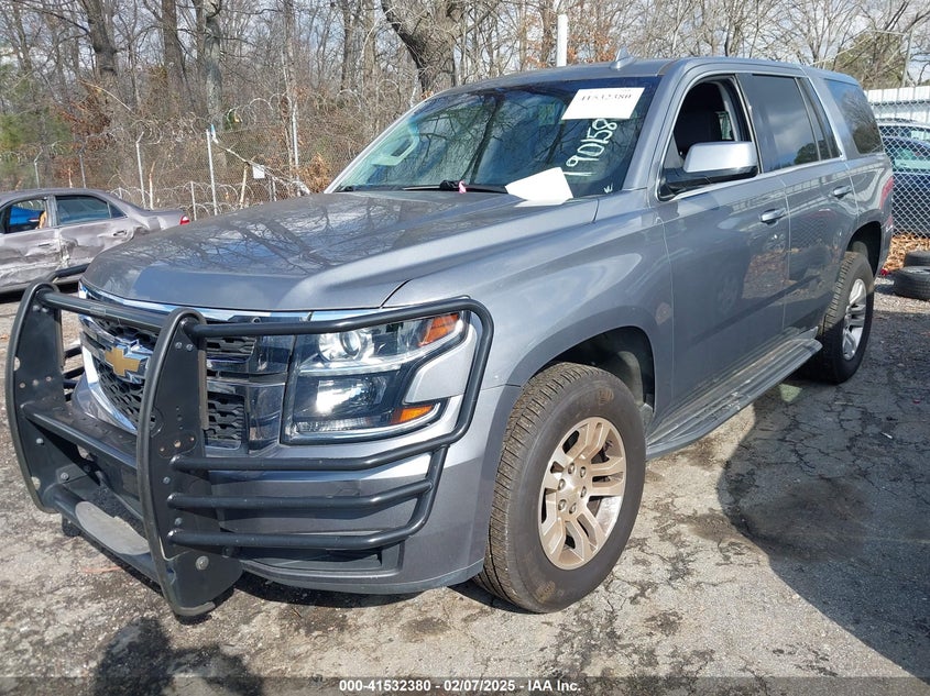 Vin: 1gnskfkc0kr142979, lot: 42023088, chevrolet tahoe commercial fleet 20192