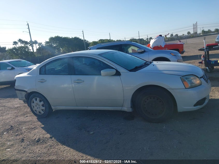 2009 MITSUBISHI GALANT VIN: 4A3AB36F19E038877