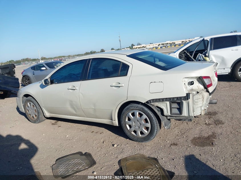 2009 MITSUBISHI GALANT VIN: 4A3AB36F19E038877