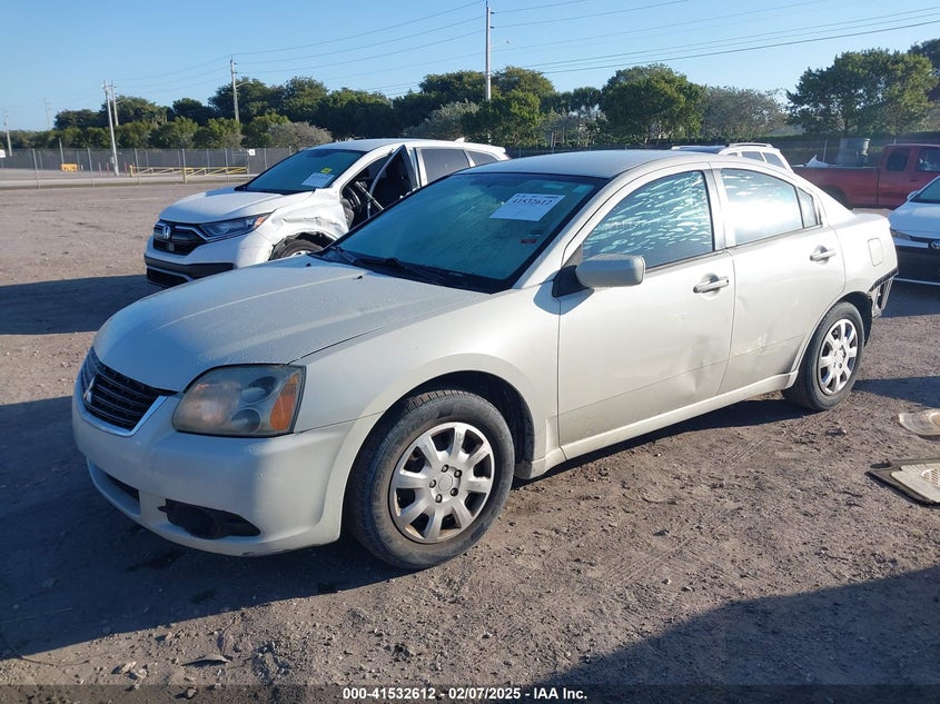 2009 MITSUBISHI GALANT VIN: 4A3AB36F19E038877