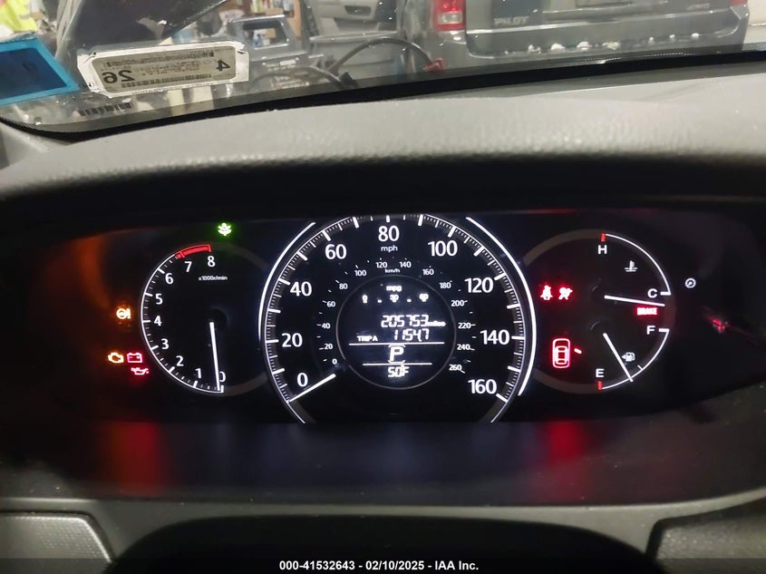 2015 HONDA ACCORD VIN: 1HGCR2F39FA273071