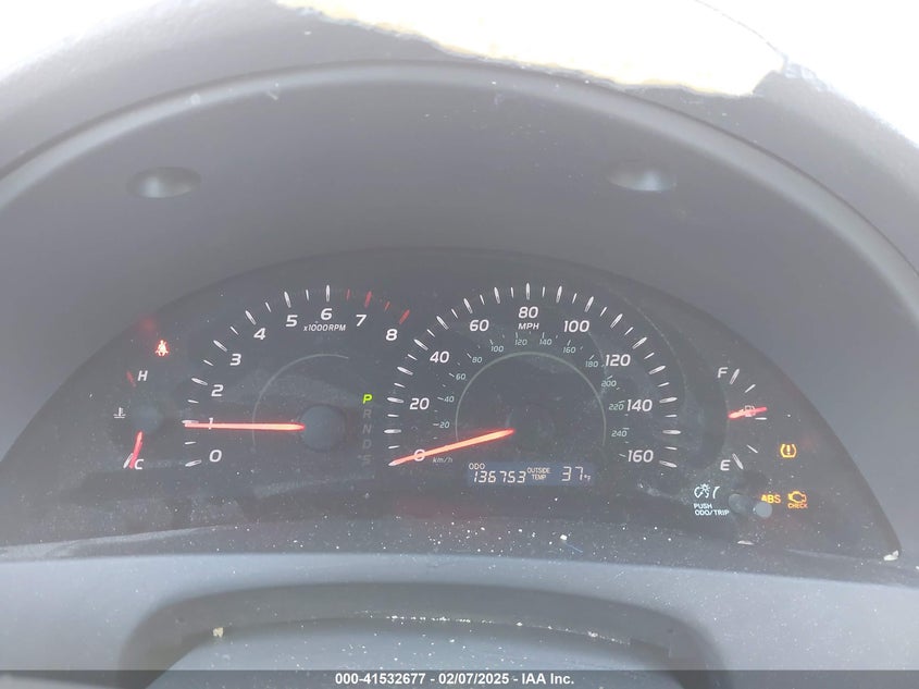 2007 TOYOTA CAMRY VIN: 4T1BK46K27U533694