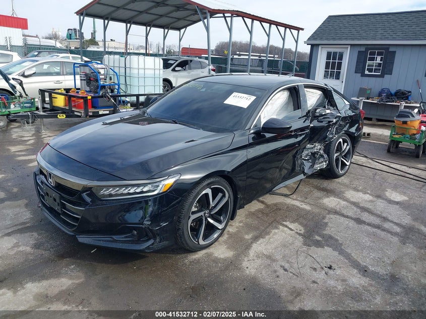 2022 HONDA ACCORD VIN: 1HGCV1F38NA086649