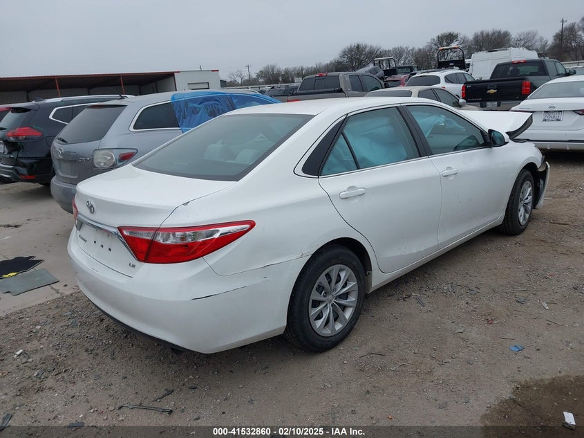 2016 TOYOTA CAMRY VIN: 4T4BF1FK4GR554622