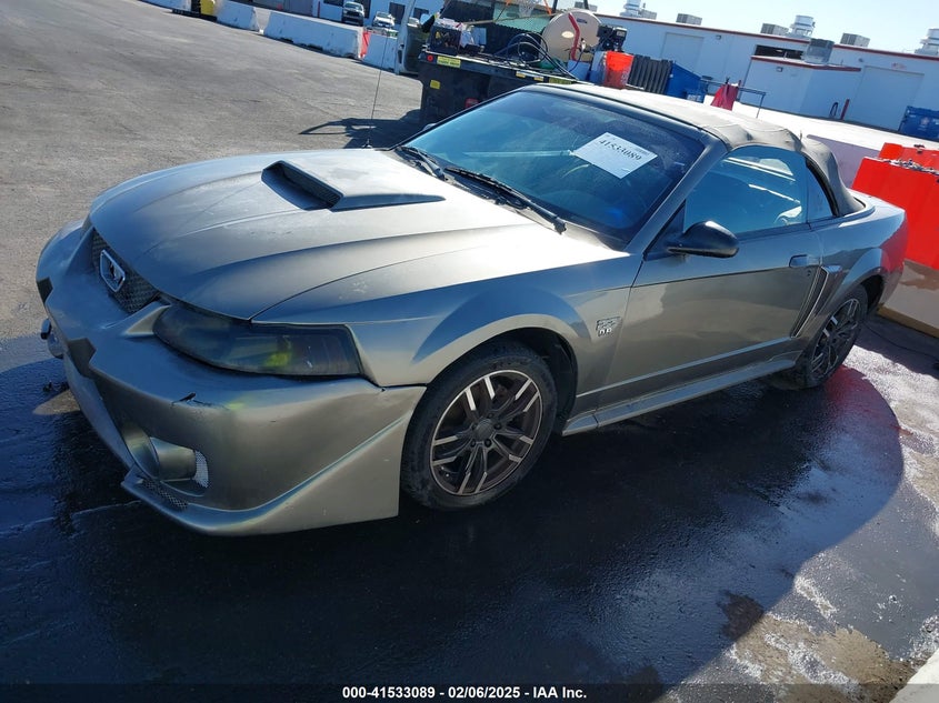 2001 Ford Mustang Gt VIN: 1FAFP45XX1F204750 Lot: 41533089