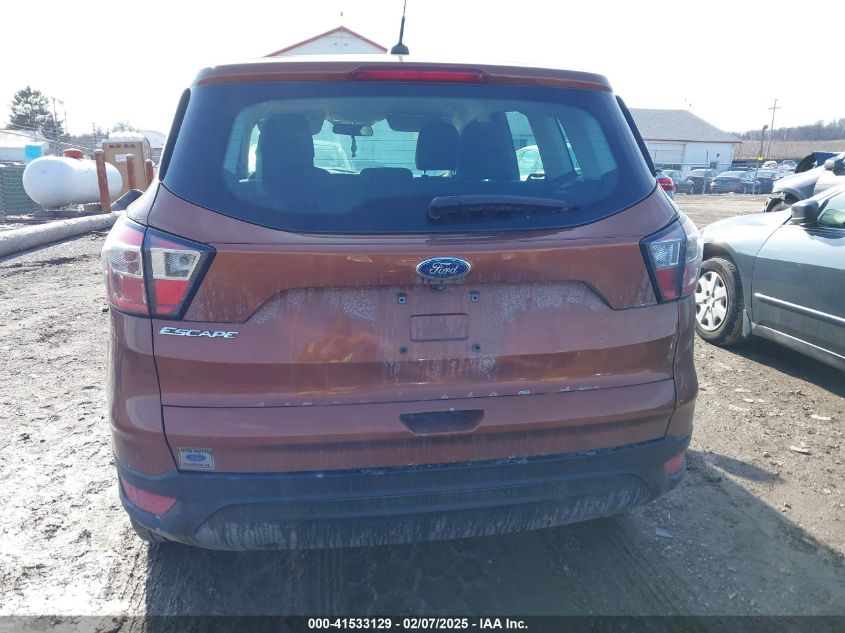 2017 FORD ESCAPE S - 1FMCU0F77HUC32519