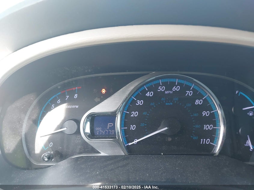 2011 TOYOTA SIENNA VIN: 5TDDK3DC0BS012604
