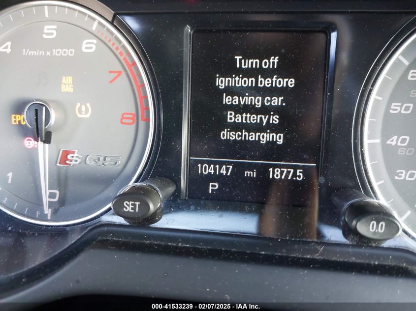 2016 Audi Sq5 3.0T Premium Plus VIN: WA1CCAFP6GA036515 Lot: 41533239