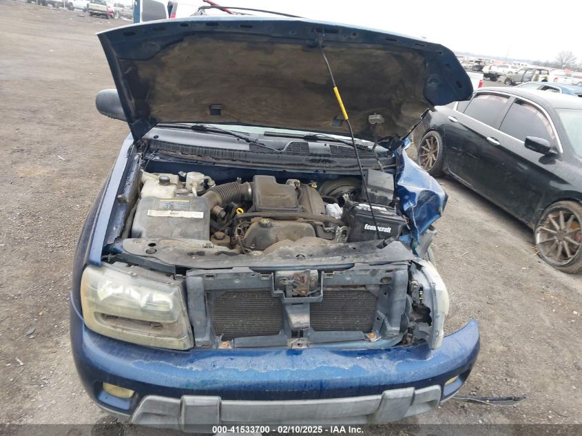 2002 Chevrolet Trailblazer Lt VIN: 1GNDT13S222127617 Lot: 41533700