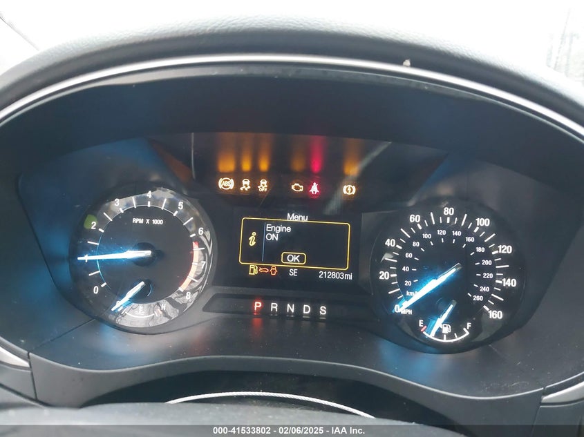 2013 FORD FUSION VIN: 3FA6P0HR1DR266194