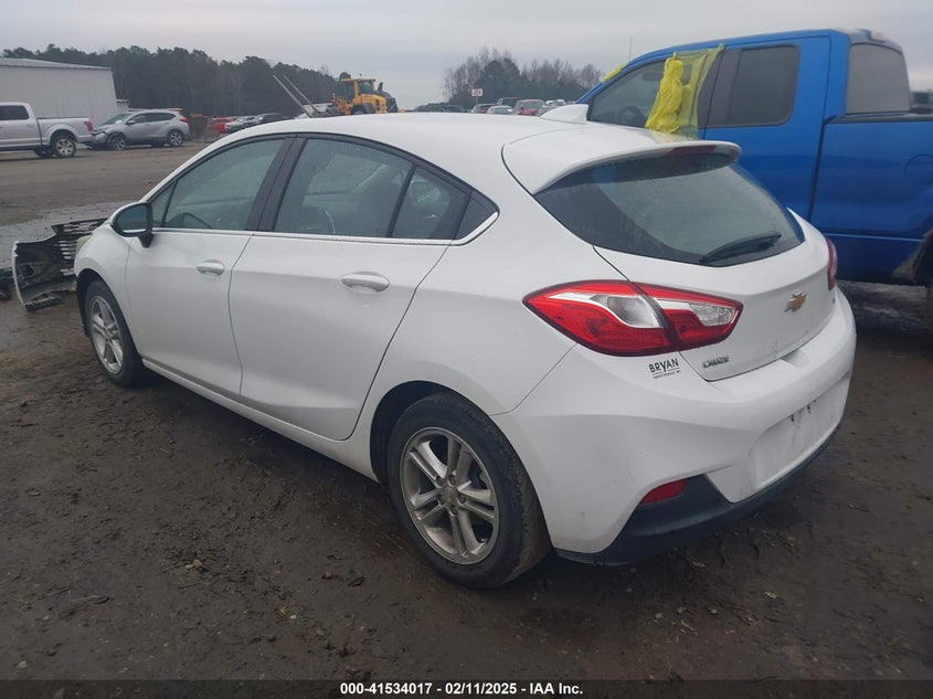 2017 CHEVROLET CRUZE VIN: 3G1BE6SM9HS569214