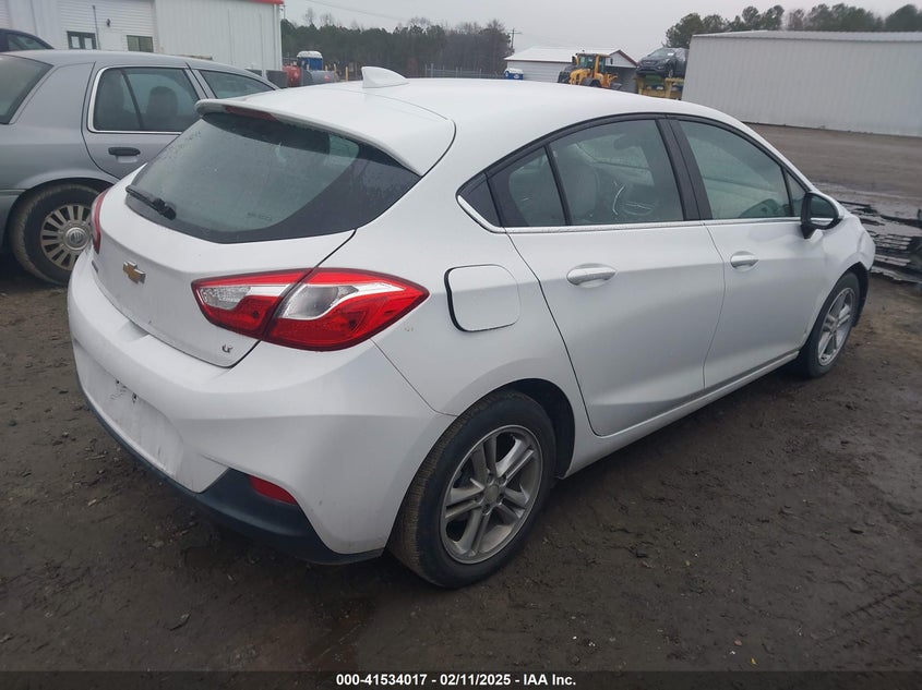 2017 CHEVROLET CRUZE VIN: 3G1BE6SM9HS569214