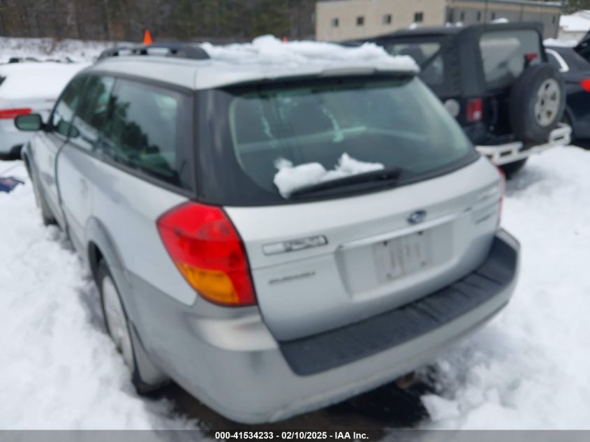 2007 Subaru Outback 2.5I Limited VIN: STEFANOFILIPPOP Lot: 41534233