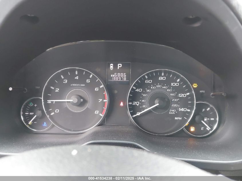 2012 Subaru Legacy 2.5I Premium VIN: 4S3BMBC67C3024226 Lot: 41534238