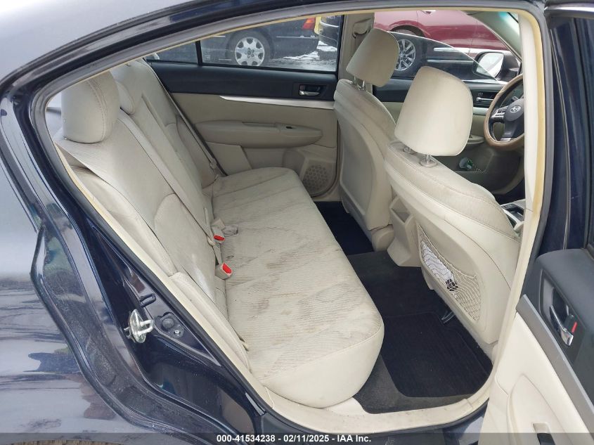 2012 Subaru Legacy 2.5I Premium VIN: 4S3BMBC67C3024226 Lot: 41534238