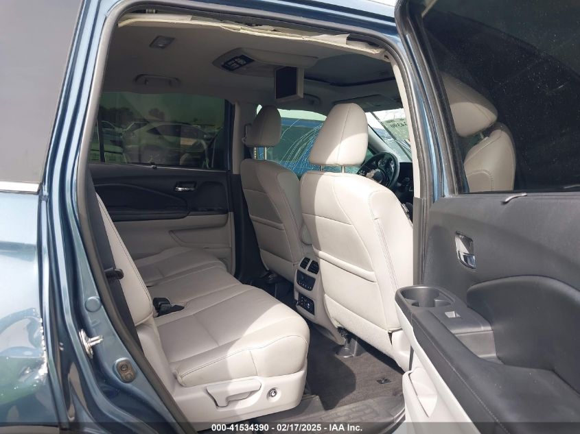 2016 Honda Pilot Touring VIN: 5FNYF6H90GB035866 Lot: 41534390