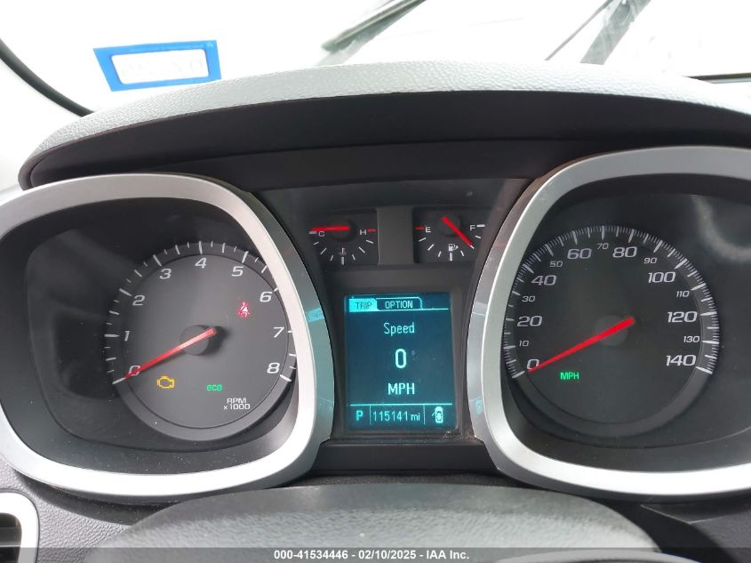 2015 Chevrolet Equinox 1Lt VIN: 2GNALBEK8F6258260 Lot: 41534446