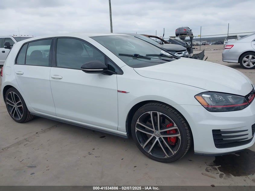 2017 VOLKSWAGEN GOLF GTI AUTOBAHN 4-DOOR/S 4-DOOR/SE 4-DOOR/SPORT 4-DOOR - 3VW547AU4HM023548