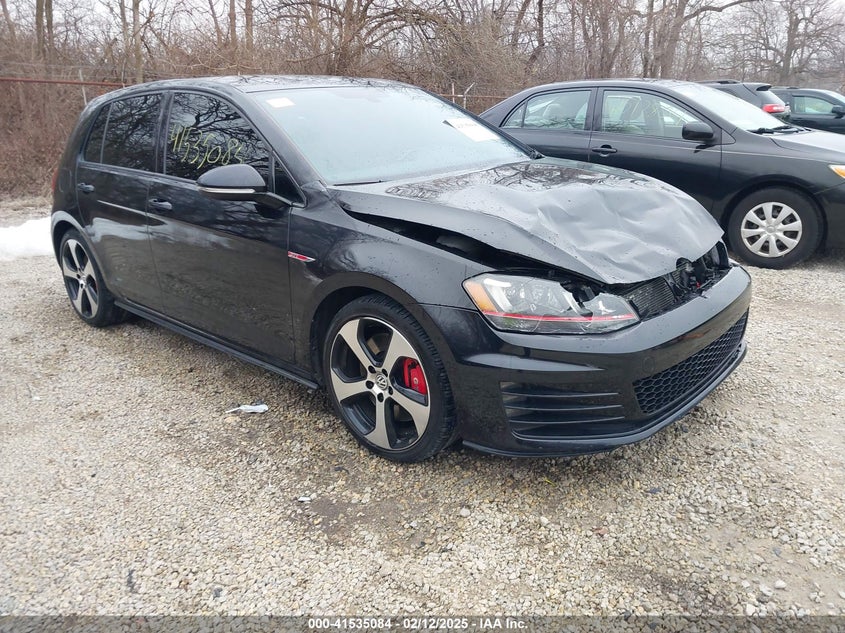 2017 VOLKSWAGEN GOLF GTI AUTOBAHN 4-DOOR/S 4-DOOR/SE 4-DOOR/SPORT 4-DOOR - 3VW447AU6HM053274