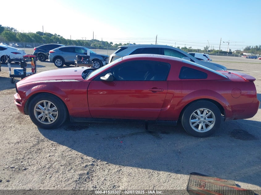 2007 FORD MUSTANG VIN: 1ZVFT80N775296060