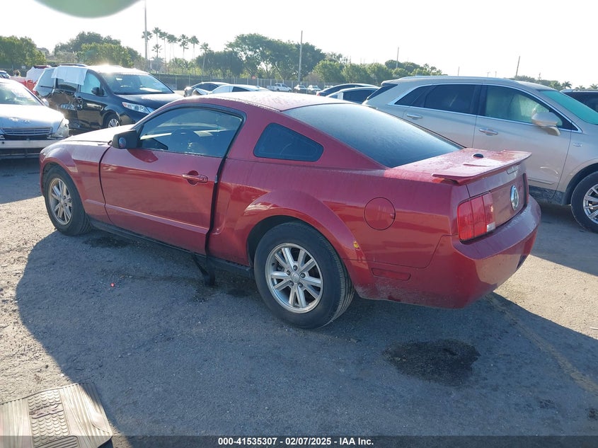 2007 FORD MUSTANG VIN: 1ZVFT80N775296060