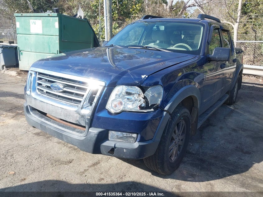 2007 FORD EXPLORER SPORT TRAC VIN: 1FMEU51K67UA64677