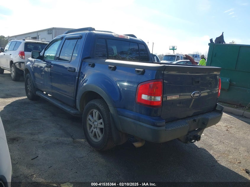 2007 FORD EXPLORER SPORT TRAC VIN: 1FMEU51K67UA64677