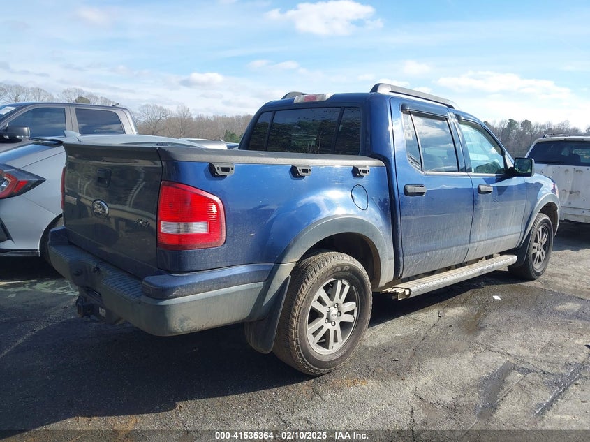 2007 FORD EXPLORER SPORT TRAC VIN: 1FMEU51K67UA64677
