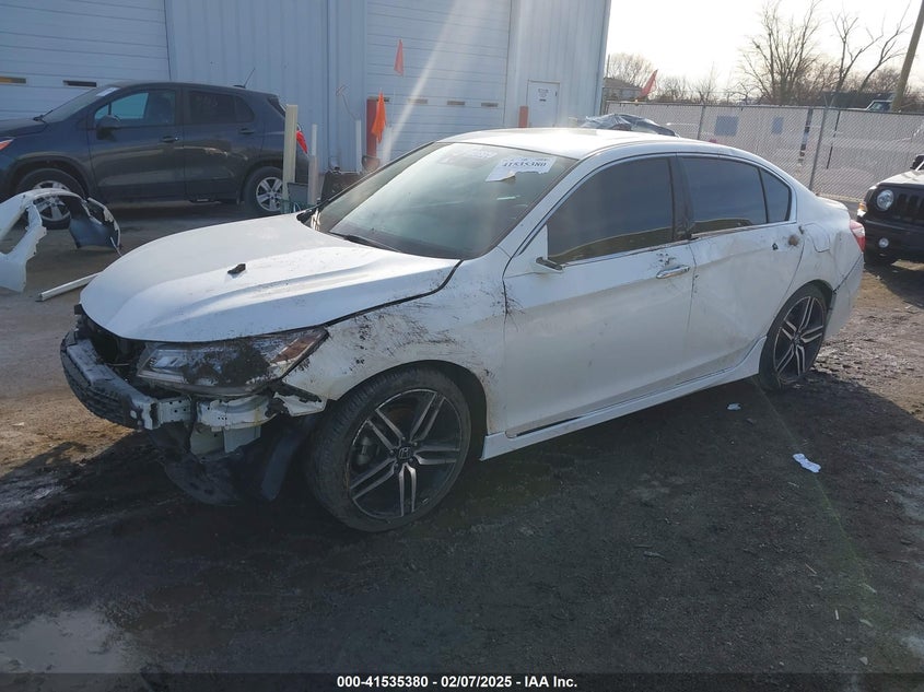 2016 HONDA ACCORD VIN: 1HGCR3F99GA034079