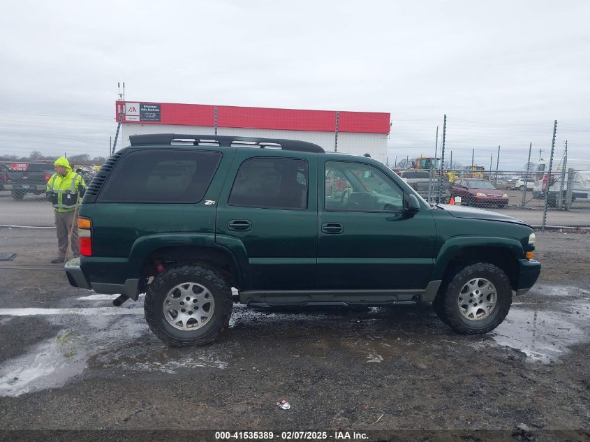 2004 Chevrolet Tahoe Z71 VIN: 1GNEK13Z84R118371 Lot: 41535389
