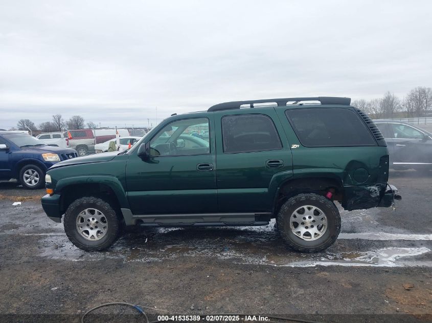 2004 Chevrolet Tahoe Z71 VIN: 1GNEK13Z84R118371 Lot: 41535389