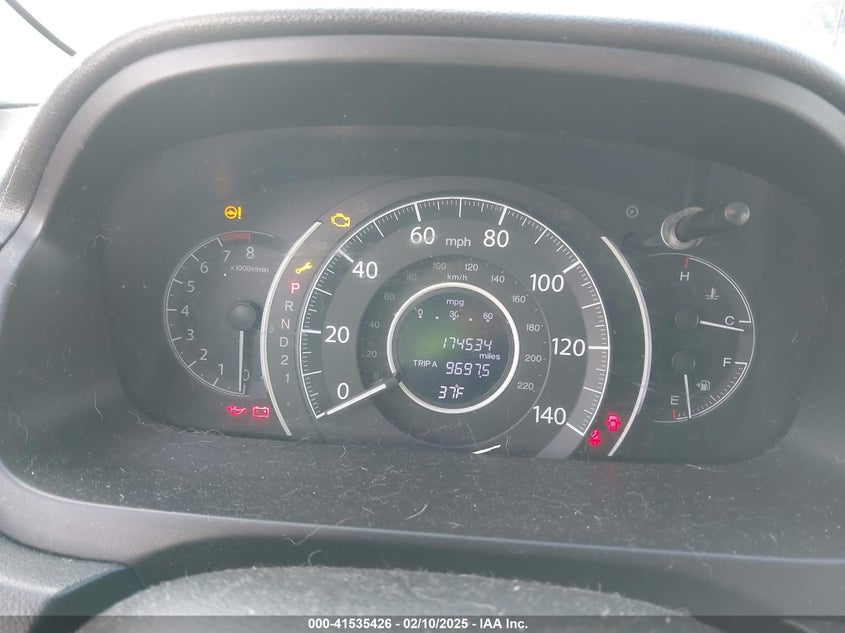 2013 HONDA CR-V VIN: 2HKRM3H75DH505796