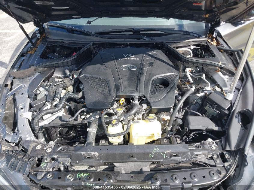 2019 Infiniti Q50 3.0T Luxe VIN: JN1EV7AP3KM515617 Lot: 41535455