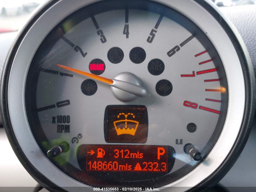 2009 Mini Cooper VIN: WMWMF335X9TW7120 Lot: 41535653