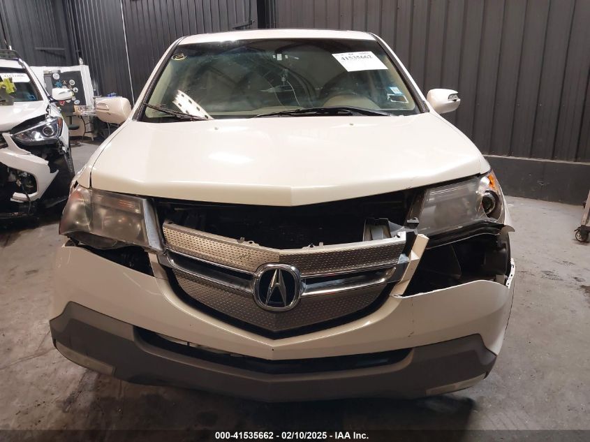 2011 Acura Mdx VIN: 2HNYD2H26BH535058 Lot: 41535662