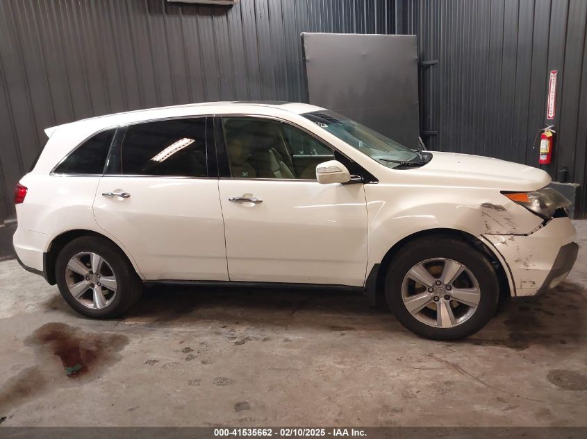 2011 Acura Mdx VIN: 2HNYD2H26BH535058 Lot: 41535662