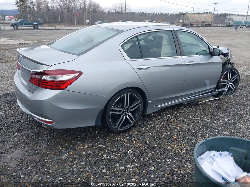 2016 HONDA ACCORD VIN: 1HGCR2F53GA058398