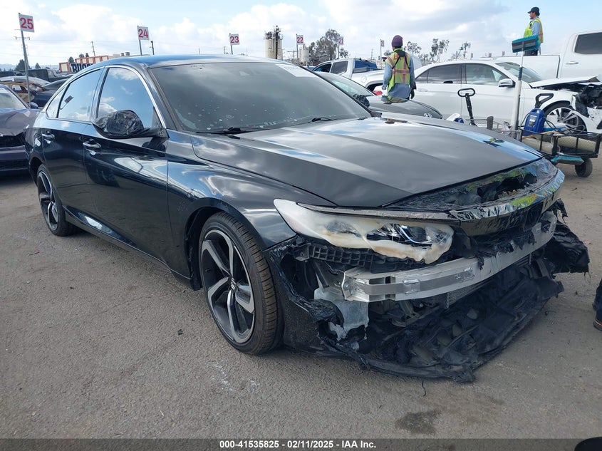 2019 HONDA ACCORD VIN: 1HGCV1F32KA051424