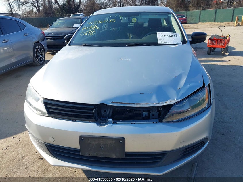 2014 VOLKSWAGEN JETTA VIN: 3VW1K7AJ6EM380462