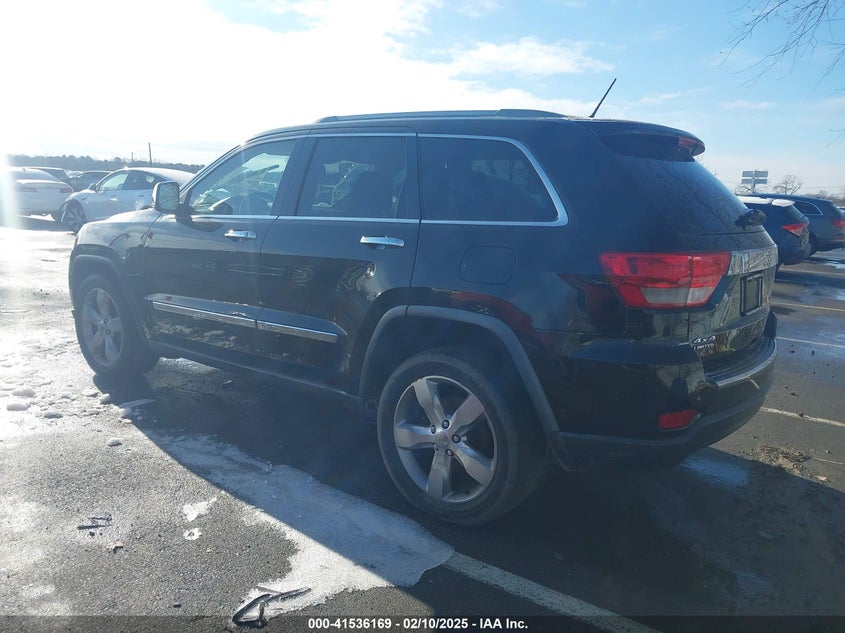 2012 JEEP GRAND CHEROKEE VIN: 1C4RJFBGXCC165168